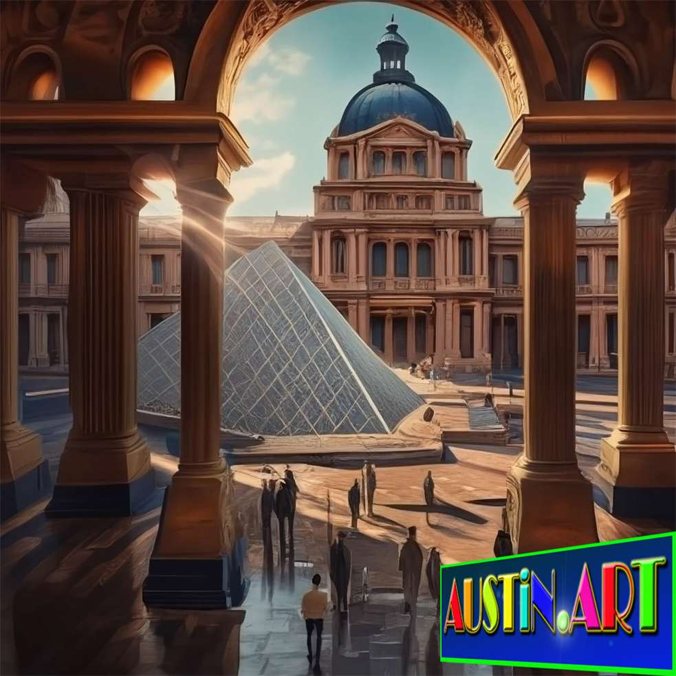 Austin Capitol Building Trip To Paris
Louvre Art Museum in Paris France
Multidimensional Artist DAPACU
Art Exhibition For Galleries & Museums