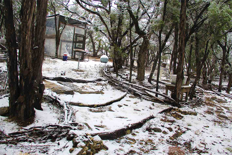 Land Art Winter in Austin
"The Ball Factory"