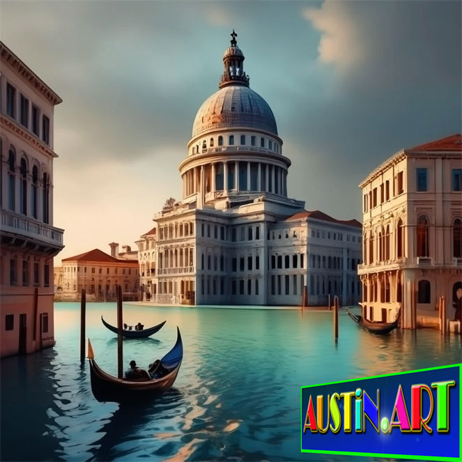 Austin Capitol Building World Tour Art  COLLECTION
Created By Artist DAPACU Austin.Art